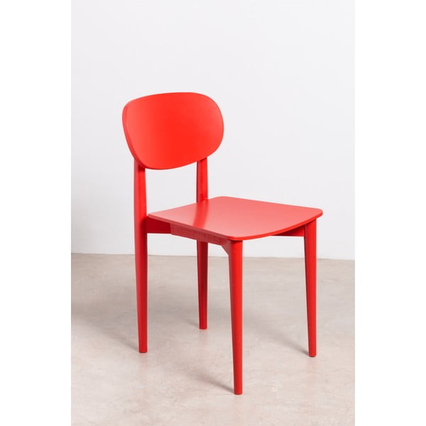 Rdeč jedilni stol – Really Nice Things-image-1