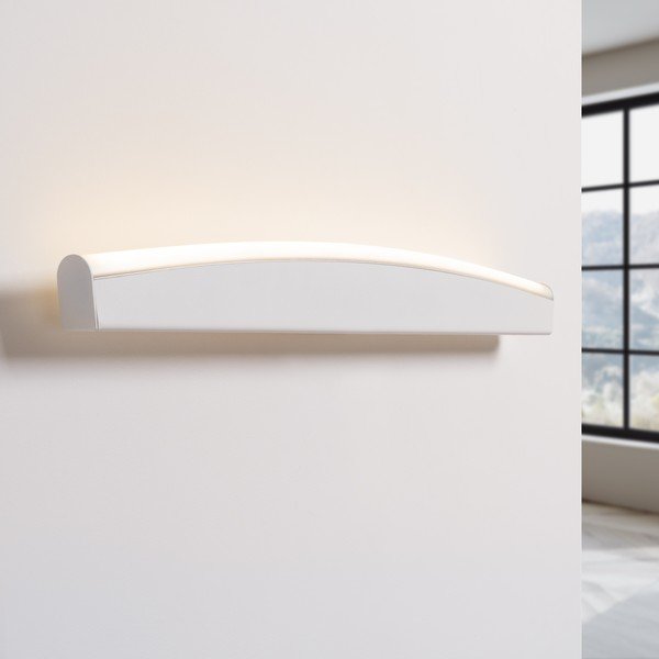 Bela kovinska LED stenska svetilka JORUN – Thoro-image-2