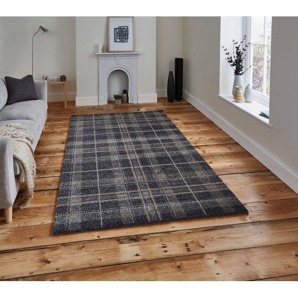 Temno siva preproga 120x170 cm Wellness – Think Rugs-image-1