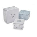 Jeklene posode za shranjevanje v kompletu 3 ks za piškote Farmers Kitchen – Cooksmart ®