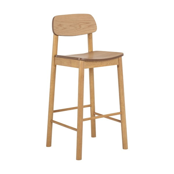 Barski stol v naravni barvi (višina sedeža 74 cm) Barlow – Actona
