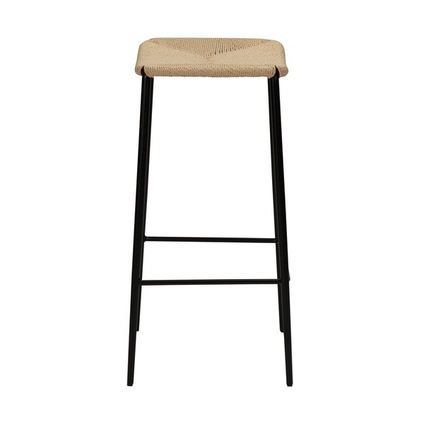 Bež naraven barski stol DAN-FORM Denmark Stiletto, višina 68 cm-image-2