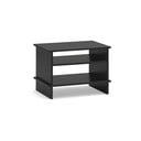 Črna nočna omarica s policami Inari – Teulat