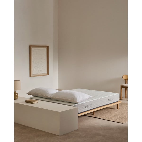 Trda vzmetena termoregulacijska vzmetnica 135x190 cm Juno – Kave Home-image-1