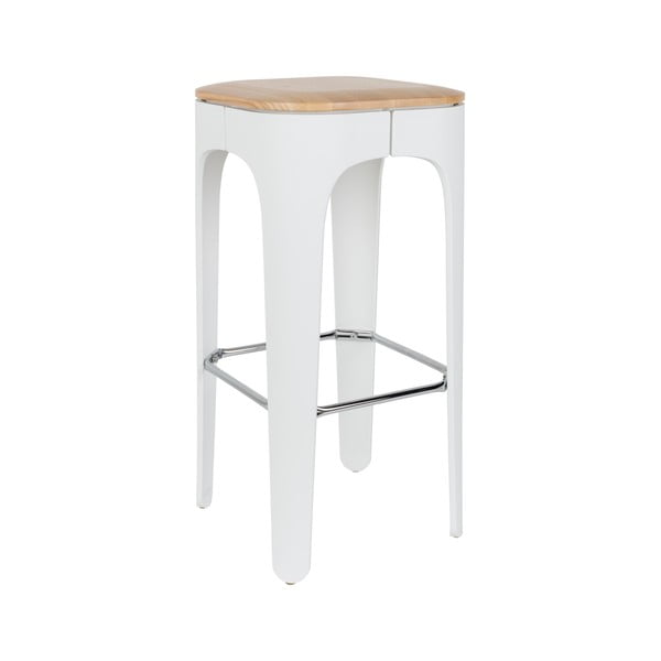 Beli barski stol 73 cm Up-High - White Label