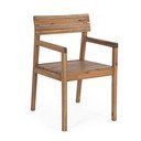 Vrtni stol iz masivnega lesa v naravni barvi Rodano – Bizzotto