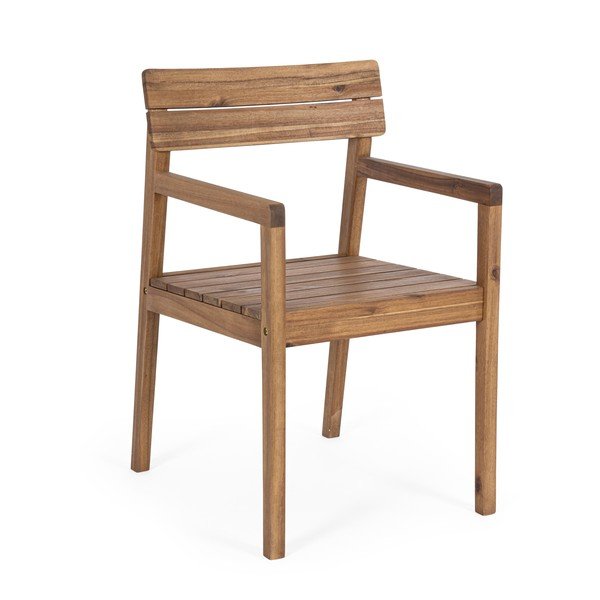 Vrtni stol iz masivnega lesa v naravni barvi Rodano – Bizzotto