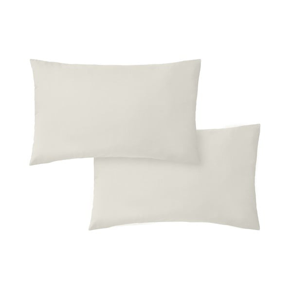 Prevleke za vzglavnik iz bombažnega perkala v kompletu 2 ks 50x75 cm Cotton Percale – Bianca