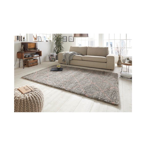Siva preproga Mint Rugs Allure Ronno Grey Rose, 80 x 150 cm-image-2
