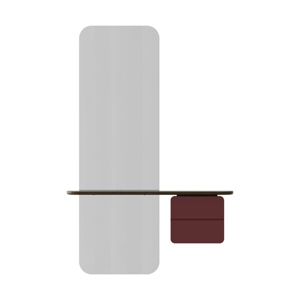 Rdeč/rjav set za hodnik v hrastovem dekorju One More Look – UMAGE-image-3