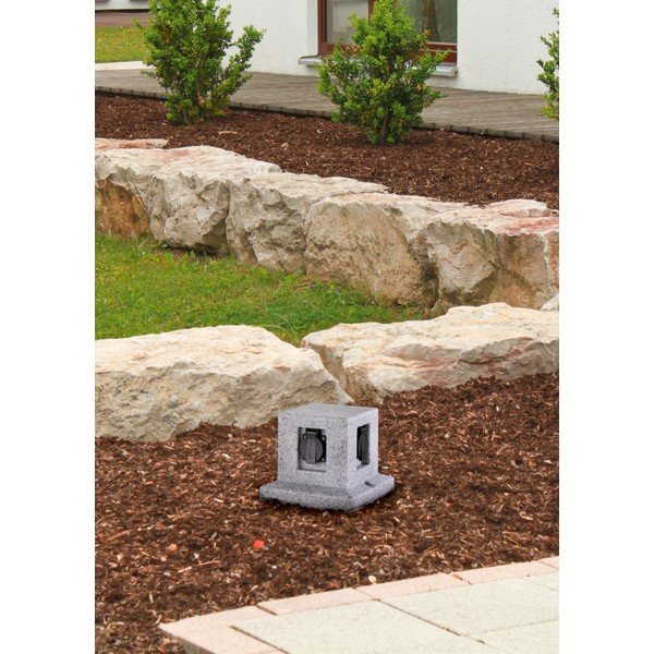 Zunanja svetilka (višina 17 cm) Garden socket – Trio-image-1