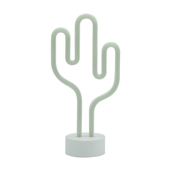 Mentolno zelena neon svetilka Cactus – Hilight