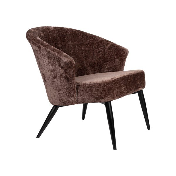 Vijoličen fotelj Georgia – Dutchbone