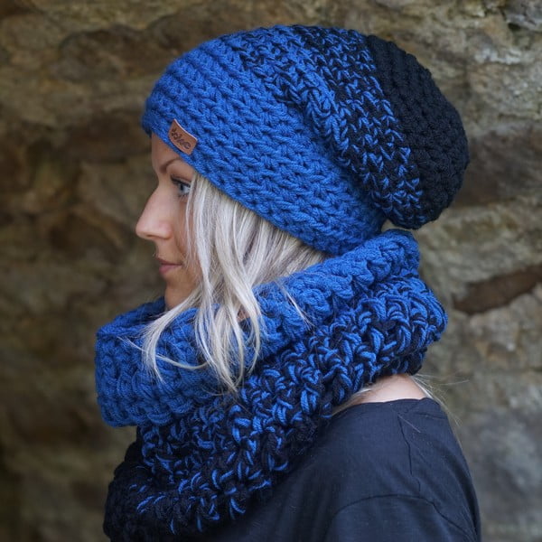 Ročno pletena kapa DOKE Edd-image-1