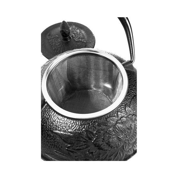 Črni litoželezni čajnik Bambum Taşev Linden, 800 ml-image-2