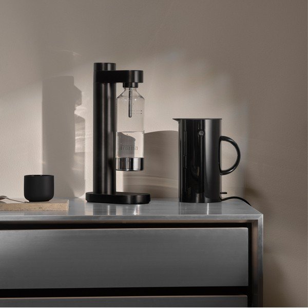 Črn kuhinjski aparati iz nerjavečega jekla Brus – Stelton-image-1