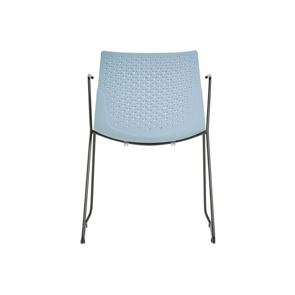 Komplet 4 modrih jedilnih stolov Marckeric Edda-image-4