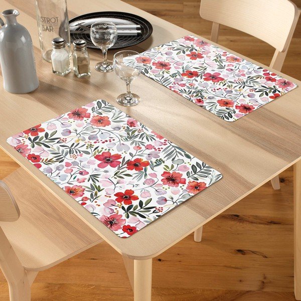 Plastičen pogrinjek 44x28,5 cm Jolie Fleur – douceur d'intérieur-image-1