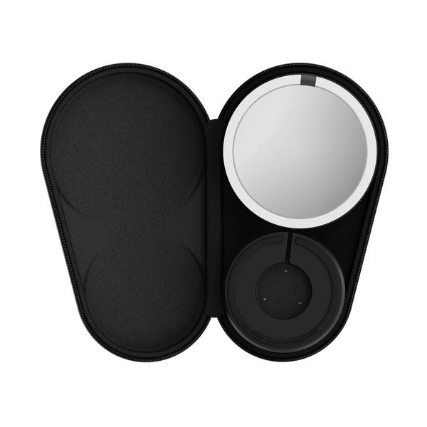 Kozmetično ogledalo z lučjo/povečevalno (10x povečava) ø 12 cm – simplehuman-image-4