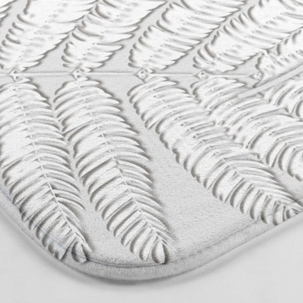 Svetlo siva kopalniška preproga za WC 45x45 cm Amber – douceur d'intérieur-image-2