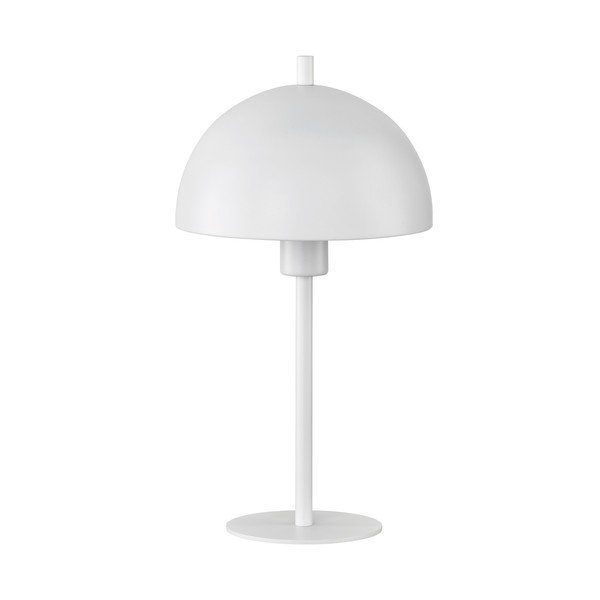 Bela namizna svetilka s kovinskim senčilom (višina 33,5 cm) Kia – Fischer & Honsel