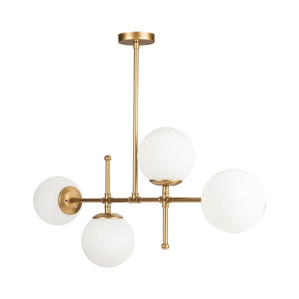 Zlata viseča svetilka Squid Lighting Kruva, višina 57 cm-image-4