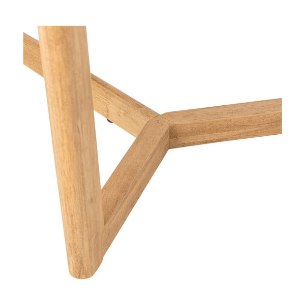 Jedilna miza iz masivnega kavčukovca 100x200 cm Serrone – Bloomingville-image-4