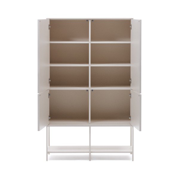 Bela omarica 98x160 cm Vedrana – Kave Home-image-3