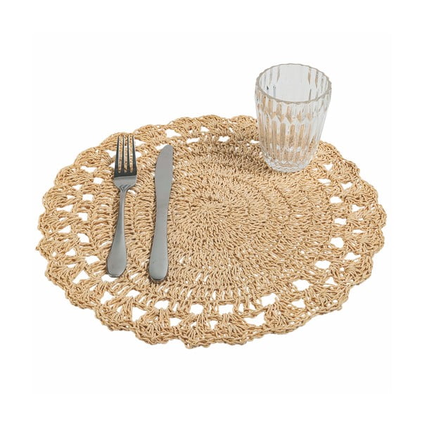 Papirnati pogrinjki v kompletu 6 kos ø 38 cm Uncinetto - VDE Tivoli 1996-image-1