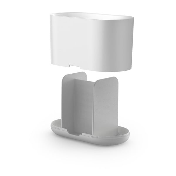 Bel plastičen lonček za zobne ščetke Duo – Joseph Joseph-image-2