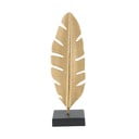 Dekorativni svečnik v zlati barvi Mauro Ferretti Feather, višina 34 cm