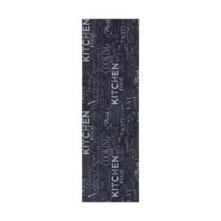 Črna preproga 50x150 cm Wild Kitchen Board - Hanse Home