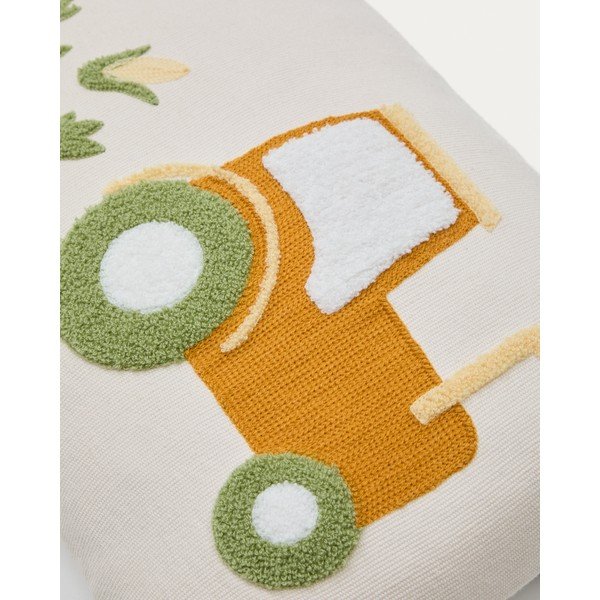 Bombažna otroška prevleka za blazino 30x50 cm Pecky – Kave Home-image-3