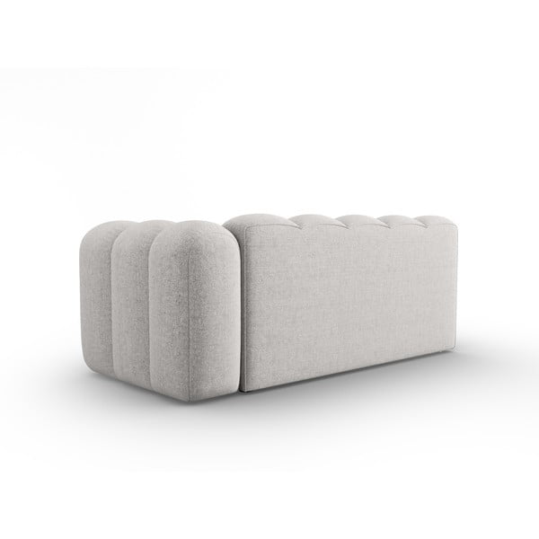 Svetlo siv modul za sedežno garnituro (desni kot) Lupine – Micadoni Home-image-4