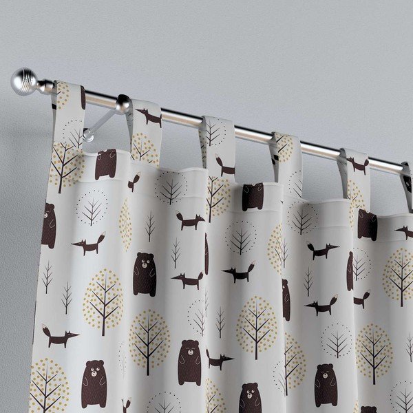 Otroška zavesa 260x130 cm Magic Collection - Yellow Tipi-image-4