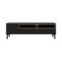 Črna TV omarica 156x48x48 cm Roomers – Tvilum
