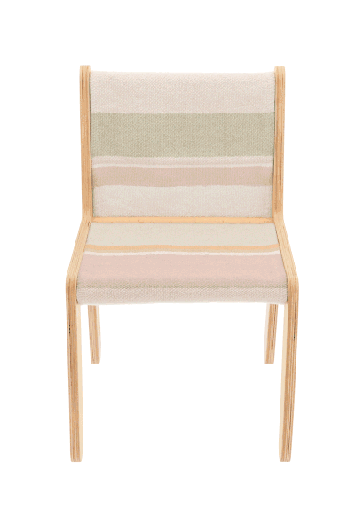 Otroški stol v naravni barvi Kaarol Earth – Lorena Canals-image-3