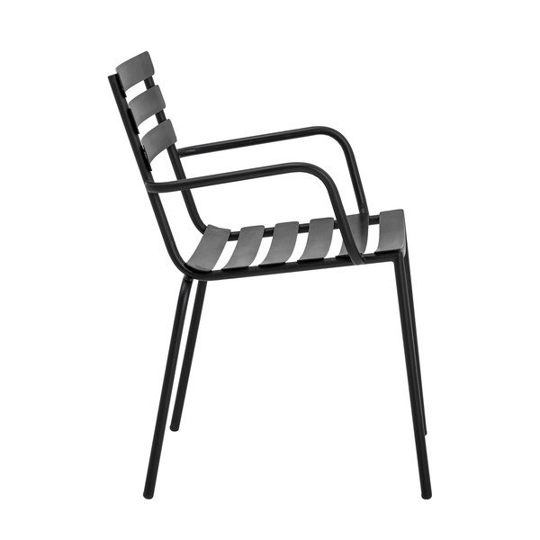 Črn kovinski vrtni stol Monsi – Bloomingville-image-2