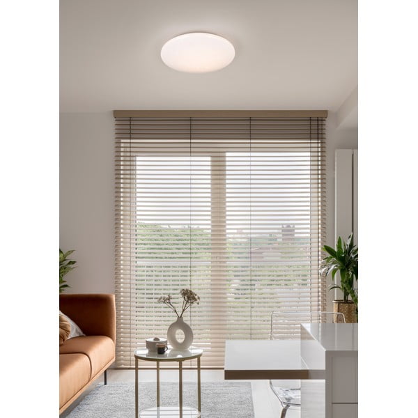 Bela LED stropna svetilka ø 37 cm Pollux – Reality-image-1