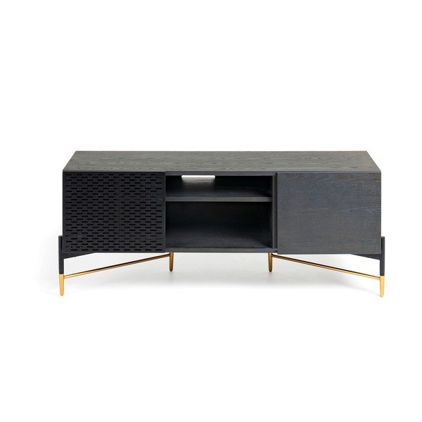 Črna TV omarica Kave Home Norfort-image-4