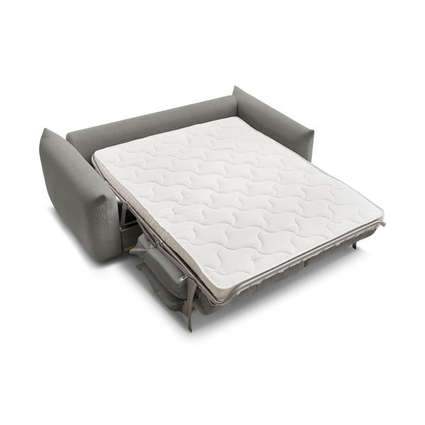 Siva raztegljiva sedežna garnitura 214 cm Ernest – Bobochic Paris-image-4