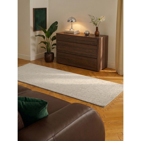 Bež volnen tekač 80x250 cm Eloise – Hanse Home-image-2