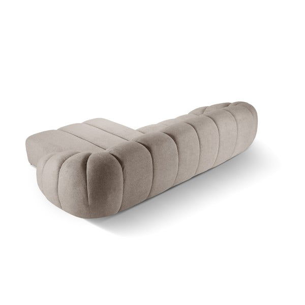 Bež kotna sedežna garnitura (desni kot) Diana – Micadoni -image-3