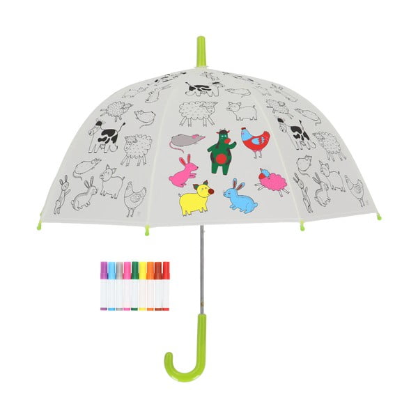 Otroški dežnik Farm Animals – Esschert Design