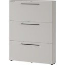 Sivo-bež omarica za čevlje Utah - Germania