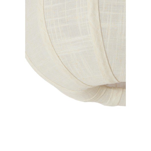 Kremno bela stropna svetilka s tekstilnim senčilom ø 30 cm Zosia – Light & Living-image-3