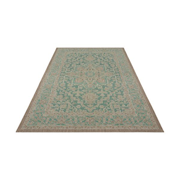 Zeleno-bež zunanja preproga NORTHRUGS Anjara, 160 x 230 cm-image-2