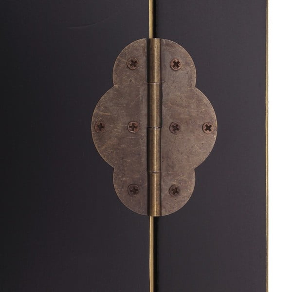 Črna garderobna omara 55x185 cm Oriente – Ixia-image-3