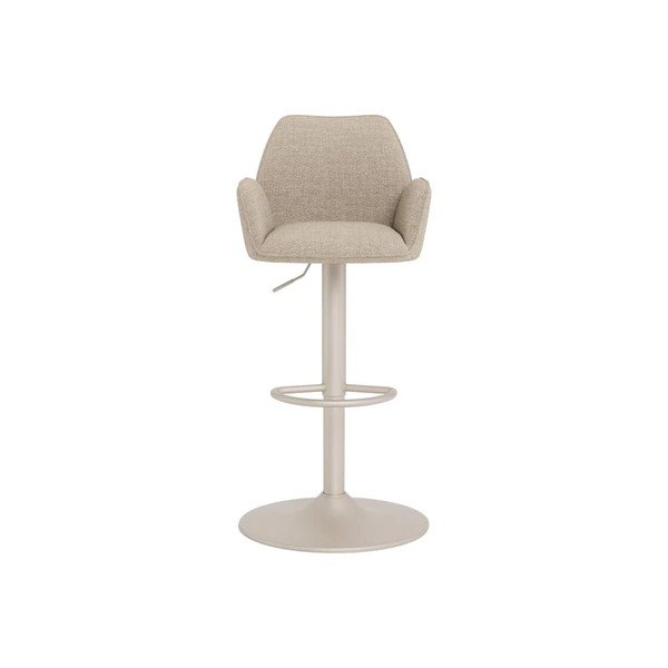 Bež oblazinjen barski stol (višina sedeža 64 cm) Glenda – Actona-image-2