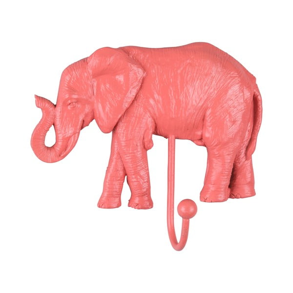 Koralno rožnat obešalnik Leitmotiv Elephant
